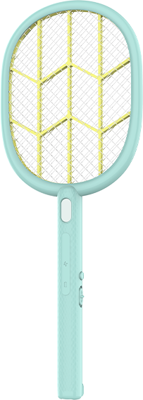 加长折叠双色光电蚊拍